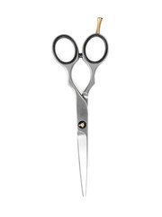 Metal scissors for cutting hair