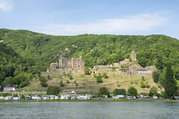 Burg Reichenstein bei Trechtingshausen am Rhein, Deutschland