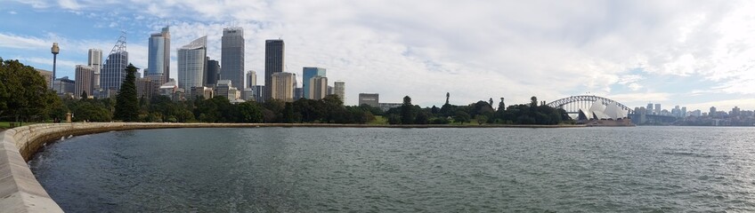 Obraz premium Sydney City from Mrs Macquarie Point 