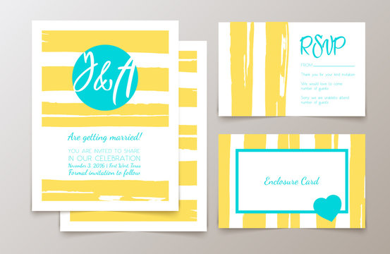 Cute fashionable cards and invitations.