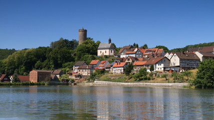 Naklejka na ściany i meble Medieval village of Lissberg