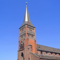 Fototapeta na wymiar Kath. Pfarrkirche St. Marien in MÖNCHENGLADBACH-RHEYDT