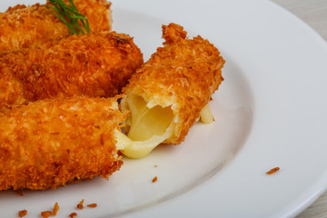 Fried cheese