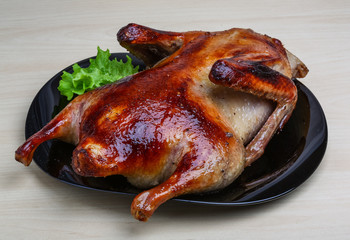 Roasted duck