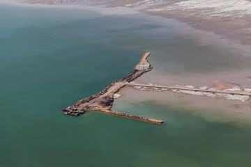 aerial view of Industrial waste reservoir © mariusz szczygieł