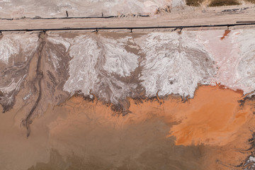 aerial view of Industrial waste reservoir © mariusz szczygieł