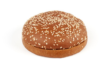 Dark bun for hamburger