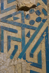 details from the 14th century Oljeitu mausoleum in Soltaniyeh, Iran