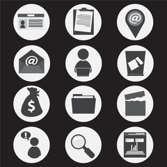 office and business icons