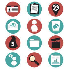 office and business icons