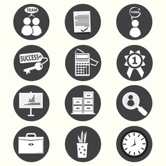office and business icons