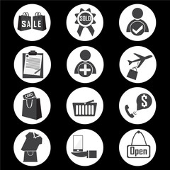 Shopping icon vector illustration