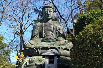 中山法華経寺の大仏