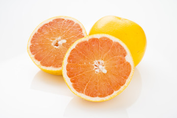 グレープフルーツの断面