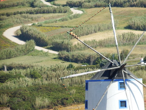 Moulin traditionnel Portugal, Ribamar