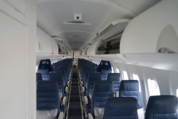 intérieur d'avion 