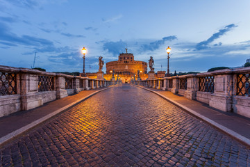 Naklejka premium Castel Sant'Angelo, Rome. Italy