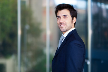 Handsome businessman portrait