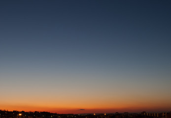 Fototapeta na wymiar Sunset at Toulouse