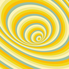 Abstract swirl background. Pattern with optical illusion. 