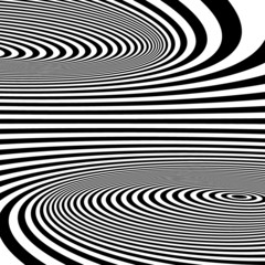 Abstract swirl background. Pattern with optical illusion. 