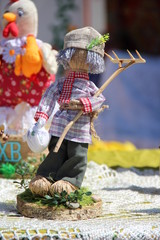 odd job man to clean up the hay rake