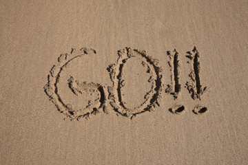 go text in earth