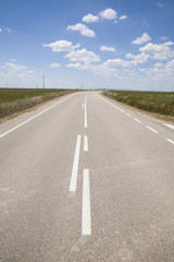 Obraz premium road through curve