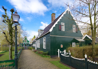 Fototapeta na wymiar authentic dutch houses