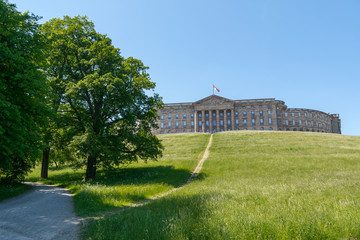 Obraz premium Das Schloss Wilhelmshöhe in Kassel