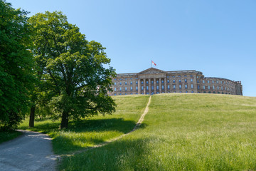 Das Schloss Wilhelmshöhe in Kassel