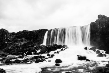 Öxarárfoss,Thingvellir,Iceland