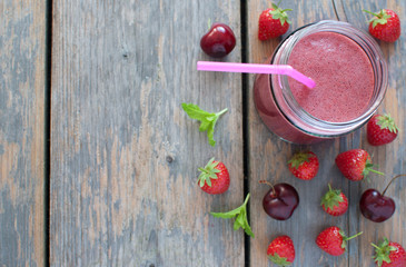 Strawberry smoothie