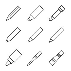 drawing and writing tool icon