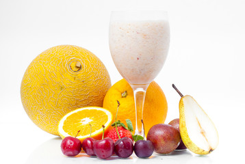 sumo vitamínico de fruta