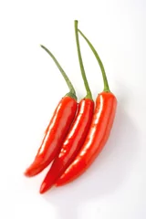 Fotobehang chilli peppers © npls
