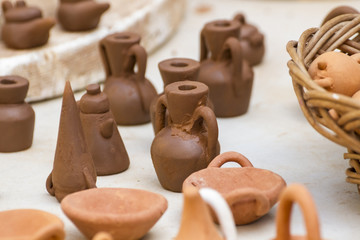 Handmade, medieval crafts fair, tradition and culture in Spain