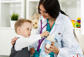 Paediatrics medical concept