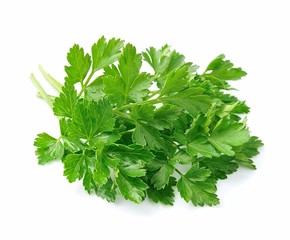 Parsley herbs close up