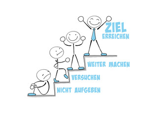 Strichmännchen Ziel