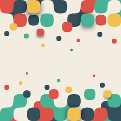 Illustration of abstract texture with squares.