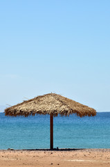 Straw Beach Umbrella