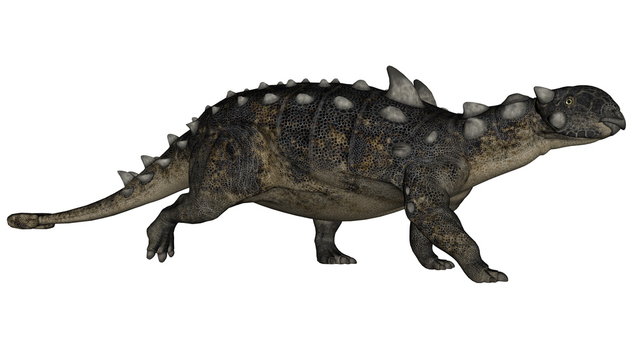 Euoplocephalus dinosaur - 3D render