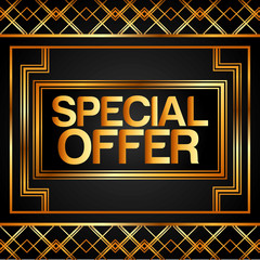 Naklejka premium special offer