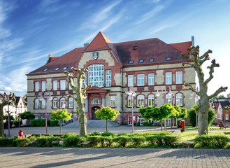 Naklejka premium Rathaus Friedrichsthal/Saar - Saarland