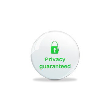 Ball white - privacy guaranteed