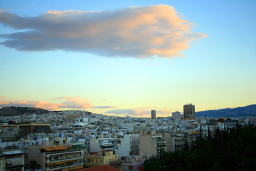Fototapeta premium Grecia,Atene, la città.