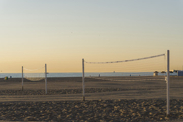 Deporte en la playa.