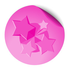 pink stars