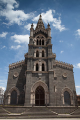 Basilica di Santa Maria in Randazzo, Sicily, Italy.